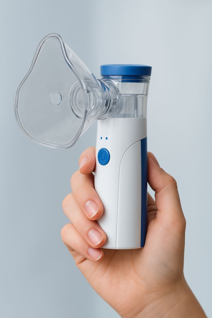 Advanced Portable Mesh Nebulizer – Quiet, USB Rechargeable for Adults & Kids