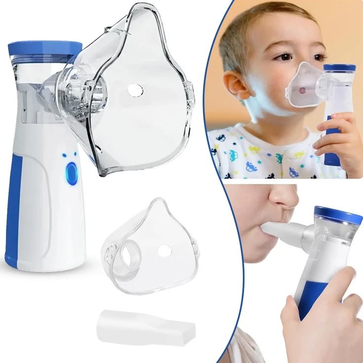 Advanced Portable Mesh Nebulizer – Quiet, USB Rechargeable for Adults & Kids